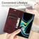 Samsung Galaxy A52 5G / 4G Dream Magnetic Suction Business Horizontal Flip PU Leather Case with Holder & Card Slot & Wallet - Wine Red