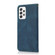 Samsung Galaxy A52 5G / 4G Dual-color Stitching Leather Phone Case - Blue Green