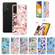 Samsung Galaxy A52 5G / 4G Flowers and Plants Series IMD TPU Phone Case - Green Gardenia