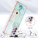 Samsung Galaxy A52 5G / 4G Marble Pattern IMD Card Slot Phone Case - Green