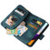 Samsung Galaxy A52 5G / 4G Multifunctional Card Slot Zipper Wallet Leather Phone Case - Blue