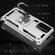 Samsung Galaxy A52 5G / 4G Shockproof TPU + PC Protective Case with 360 Degree Rotating Holder - Silver