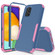 Samsung Galaxy A52 5G / 4G TPU + PC Shockproof Phone Case - Royal Blue + Pink