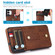 Samsung Galaxy A52 5G / 4G Wristband Kickstand Wallet Leather Phone Case - Brown