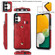 Samsung Galaxy A52 5G / 4G Wristband Kickstand Wallet Leather Phone Case - Red