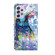 Samsung Galaxy A52 5G / A52s 5G 3D Painting Pattern TPU + PU Leather Phone Case - Watercolor Owl