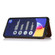Samsung Galaxy A52 5G Calf Texture Magnetic Card Bag PU Phone Case - Coffee