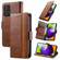 Samsung Galaxy A52 5G CaseNeo Business Splicing Dual Magnetic Buckle Horizontal Flip PU Leather Case with Holder & Card Slots & Wallet - Brown