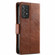 Samsung Galaxy A52 5G CaseNeo Business Splicing Dual Magnetic Buckle Horizontal Flip PU Leather Case with Holder & Card Slots & Wallet - Brown
