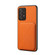 Samsung Galaxy A52 5G D04 Calf Texture Dual Card Slot Holder Phone Case - Orange