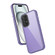 Samsung Galaxy A52 5G Frame Two Color Lens Ring TPU Phone Case - Purple