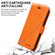 Samsung Galaxy A52 5G GQUTROBE Right Angle Leather Phone Case - Orange