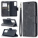 Samsung Galaxy A52 5G Retro Lambskin Texture Pure Color Horizontal Flip PU Leather Case with Holder & Card Slots & Wallet & Lanyard - Black