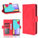 Samsung Galaxy A52 5G Skin Feel Calf Pattern Horizontal Flip Leather Case with Holder & Card Slots & Photo Frame - Red