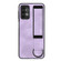 Samsung Galaxy A52 5G Wristband Holder Leather Back Phone Case - Purple