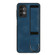 Samsung Galaxy A52 5G Wristband Holder Leather Back Phone Case - Royal Blue