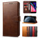 Samsung Galaxy A52 5G/4G GUSSIM Business Style Horizontal Flip Leather Case with Holder & Card Slots & Wallet - Brown