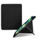 Acrylic 2 in 1 Y-fold Smart Leather Tablet Case iPad 10.2 2021 / 2020 / 2019 - Black