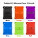All-inclusive Silicone Shockproof Case with Holder iPad Pro 10.5 / 10.2 2021 / 2020 / 2019 / Air 3 - Purple All-inclusive Silicone Shockproof Case with Holder iPad Pro 10.5 / 10.2 2021 / 2020 / 2019 / Air 3 - Purple