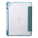 Clear Acrylic 3-Fold Leather Tablet Case iPad 10.2 2019 / 10.2 2020 / 10.2 2021 / Pro 10.5 2017 / Air 10.5 2019 - Dark Green