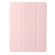 Clear Acrylic 3-Fold Leather Tablet Case iPad 10.2 2019 / 10.2 2020 / 10.2 2021 / Pro 10.5 2017 / Air 10.5 2019 - Pink
