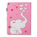 Colored Drawing Pattern Horizontal Flip PU Leather Case with Holder & Card Slot & Sleep / Wake-up Function iPad Pro 10.2 2021 / 2020 / 2019 / 10.5 - 2019 - Loving Elephant