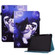 Colored Drawing Stitching Elastic Band Leather Smart Tablet Case iPad 10.2 2020 / 2019 / 10.5 2019 - Bubble Cat