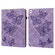 Embossed Butterfly Pattern Horizontal Flip Leather Tablet Case iPad 10.2 - 2021/2020/2019 / Air 10.5 2019 - Purple