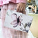 iPad 10.2 / 10.5 / Air 2019 3D Colored Drawing Horizontal Flip Leather Case with Holder & Card Slot & Wallet & Handle - Magnolia