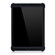 iPad 10.2 / 10.5 Tablet PC Silicone Protective Case with Invisible Bracket - Black