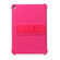 iPad 10.2 / 10.5 Tablet PC Silicone Protective Case with Invisible Bracket - Rose Red
