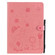 iPad 10.2 / Air - 2019 / Pro 10.5 Cat Bee Embossing Pattern Horizontal Flip Leather Case with Holder & Card Slots & Wallet & Pen Slot & Wake-up / Sleep Function - Pink