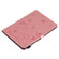 iPad 10.2 / Air - 2019 / Pro 10.5 Cat Bee Embossing Pattern Horizontal Flip Leather Case with Holder & Card Slots & Wallet & Pen Slot & Wake-up / Sleep Function - Pink