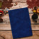 iPad 10.2 / Air - 2019 / Pro 10.5 Cowhide Texture Horizontal Flip Leather Case with Holder & Card Slots & Sleep / Wake-up Function - Blue
