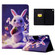 iPad 10.2 / Air 10.5 2019 / Pro 10.5 2017 Electric Pressed TPU Smart Leather Tablet Case - Strawberry Bunny