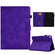 iPad 10.2 / Air 10.5 2019 Embossed Smile Flip Tablet Leather Smart Case - Purple