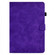 iPad 10.2 / Air 10.5 2019 Embossed Smile Flip Tablet Leather Smart Case - Purple