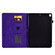 iPad 10.2 / Air 10.5 2019 Embossed Smile Flip Tablet Leather Smart Case - Purple