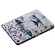 iPad 10.2 / Pro 10.5 / Air 2019 3D Colored Drawing Horizontal Flip Leather Case with Holder & Card Slots & Wallet & Sleep / Wake-up Function - White Leopard