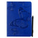 iPad 10.2 / Pro 10.5 / Air 2019 Pressed Printing Butterfly Pattern Horizontal Flip PU Leather Case with Holder & Card Slots & Wallet & Pen Slot - Blue