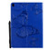 iPad 10.2 / Pro 10.5 / Air 2019 Pressed Printing Butterfly Pattern Horizontal Flip PU Leather Case with Holder & Card Slots & Wallet & Pen Slot - Blue
