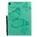 iPad 10.2 / Pro 10.5 / Air 2019 Pressed Printing Butterfly Pattern Horizontal Flip PU Leather Case with Holder & Card Slots & Wallet & Pen Slot - Green