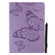 iPad 10.2 / Pro 10.5 / Air 2019 Pressed Printing Butterfly Pattern Horizontal Flip PU Leather Case with Holder & Card Slots & Wallet & Pen Slot - Purple