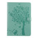 iPad 10.2 / Pro 10.5 / Air 2019 Pressed Printing Cat and Tree Pattern Horizontal Flip Leather Case with Holder & Card Slots & Wallet - Green