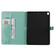 iPad 10.2 / Pro 10.5 / Air 2019 Pressed Printing Cat and Tree Pattern Horizontal Flip Leather Case with Holder & Card Slots & Wallet - Green