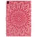 iPad 10.2 / Pro 10.5 / Air 2019 Pressed Printing Sun Flower Pattern Horizontal Flip Leather Case with Holder & Card Slots & Wallet - Pink