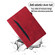 iPad 10.2 2019 & 2020 / Pro 10.5 inch Business Shockproof Horizontal Flip Leather Case with Holder & Card Slots & Photo Frame & Pen Slot & Sleep / Wake-up Function - Red