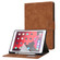 iPad 10.2 2019 / 2020 / 2021 Calf Texture Horizontal Flip Leather Tablet Case - Brown