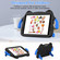 iPad 10.2 2019 / 2020 / 2021 Ice Baby EVA Shockproof Hard PC Tablet Case - Black+Blue