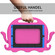 iPad 10.2 2019 / 2020 Octopus Style EVA + PC Tablet Case with Strap - RoseRed